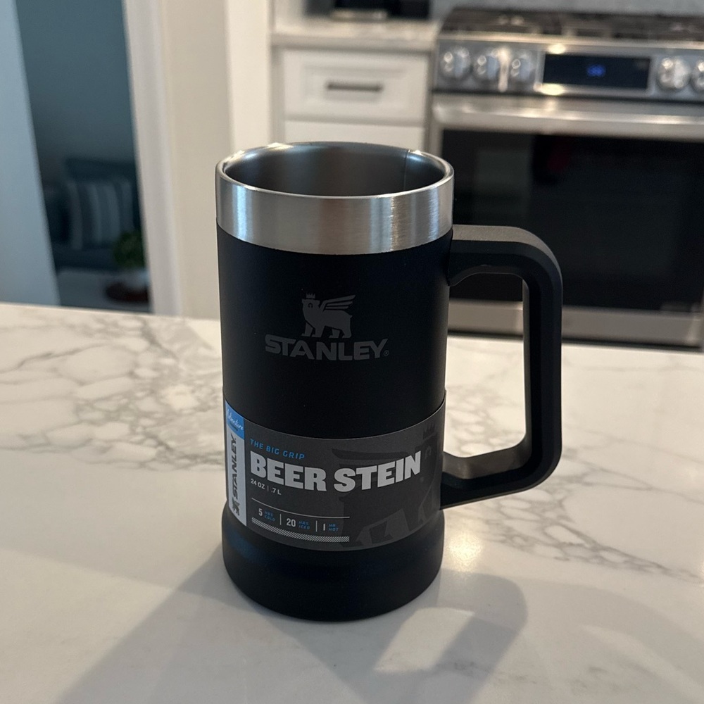 Stanley Matte Black 24oz Beer Stein